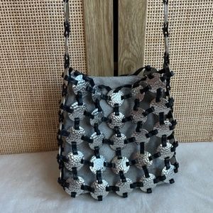 STAUD Pucky Caged Disc Shoulder Bag